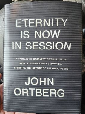 Source Unknown Black and White 'Eternity Is Now In Session' Book
